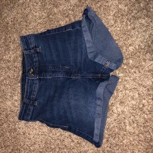 High Waisted Jean Shorts